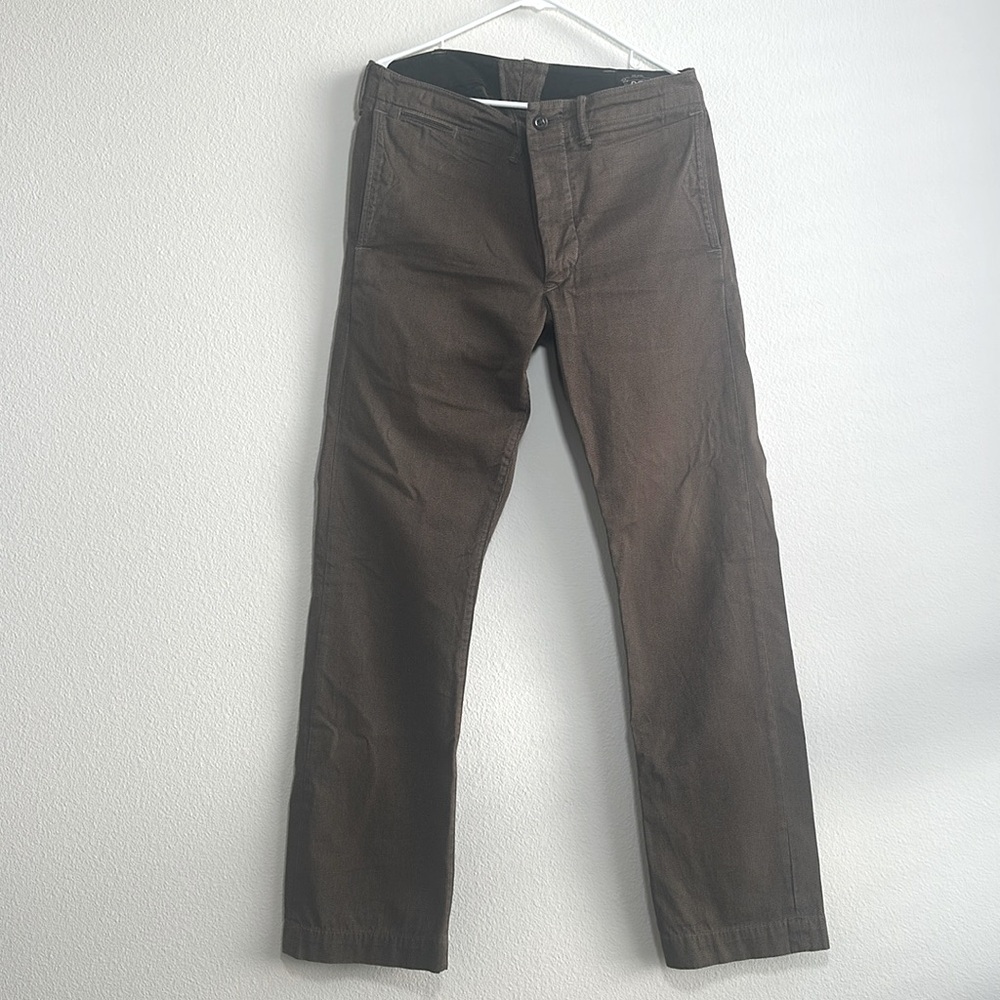 Ralph Lauren Double R Chino Pant, Brown, 33W 32L